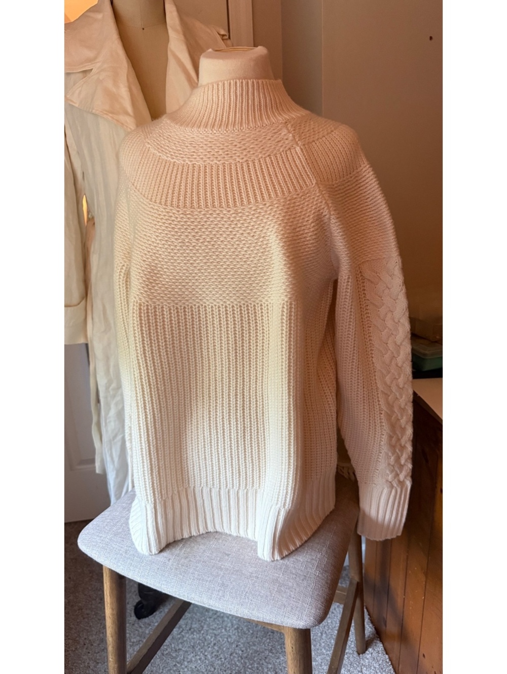 Haven well within merino cashmere sweater size large
